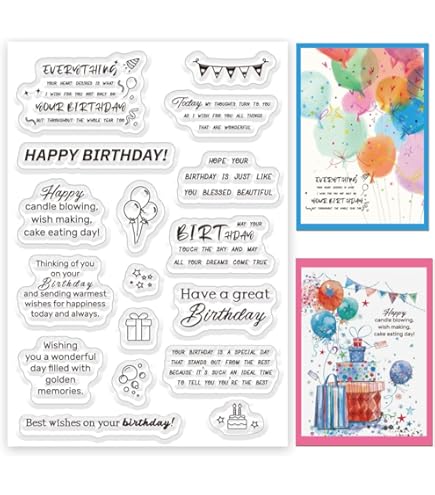 Ensemble De 2 Pcs De Timbres Transparents Accessoires Pour Fabrication De Cartes Utilisation