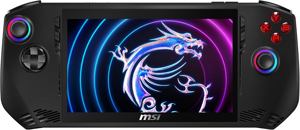 MSI CLAW Handheld Gaming PC Intel Core Ultra 5 135H 120Hz 16GB RAM 512GB SSD