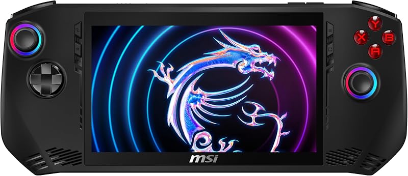 MSI CLAW Handheld Gaming PC Intel Core Ultra 5 135H 120Hz 16GB RAM 512GB SSD