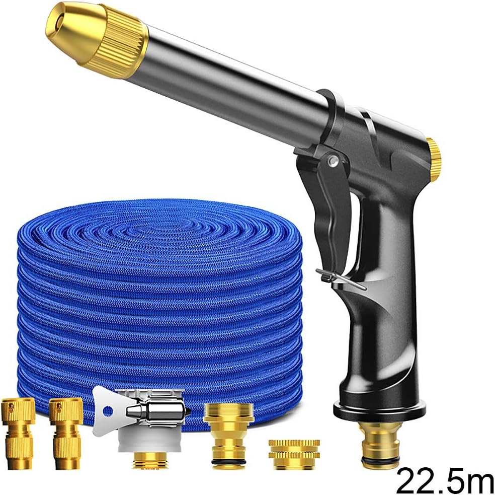 Bocotous Garden Hose Spray Gun Flow Control Garden Hose