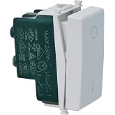 VIMAR Switch Illuminated 2P 16 AX Series Plana White