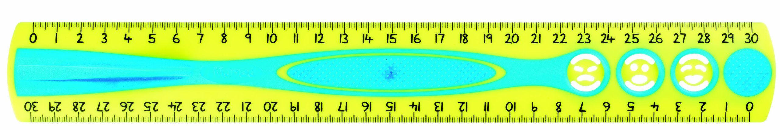 Maped 30cm Kidy Grip Ruler - Assorted Colours (Pack of 20) 278610