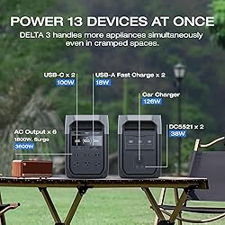 EF ECOFLOW Solar Generator DELTA 3 with 220W