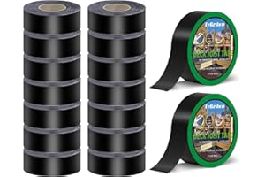 Felizshop Joist Tape,2" X 50' Butyl Deck Joist Tape,Waterproof Joist Tape for Decking,Deck Joist Flashing Tape for Deck Joists,Wood Beams Building Joists(16 Rolls)