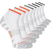 Skechers Men's Work Collection Quarter Crew Socks (8-Pack)