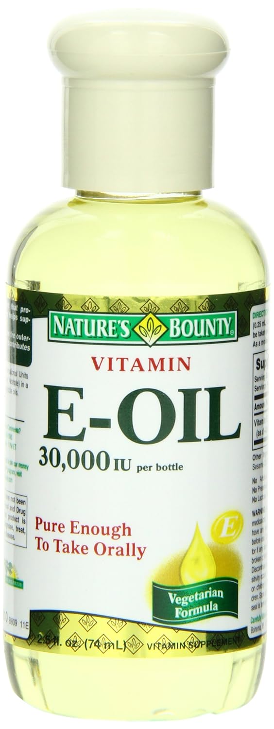 Nature's Bounty E Oil 30,000IU, 2.5 Fluid Ounce