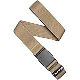 Arcade Belts Mens Explore Belt, Stretch Webbing for Max Comfort & Custom Fit, Metal-Free Buckle, Machine Washable Travel Belt