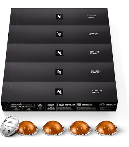 thumbnail image 2 of Nespresso VertuoLine Odacio Coffee Pods - Dark Roast, 60 Count (Pantry, New) 2 of 3