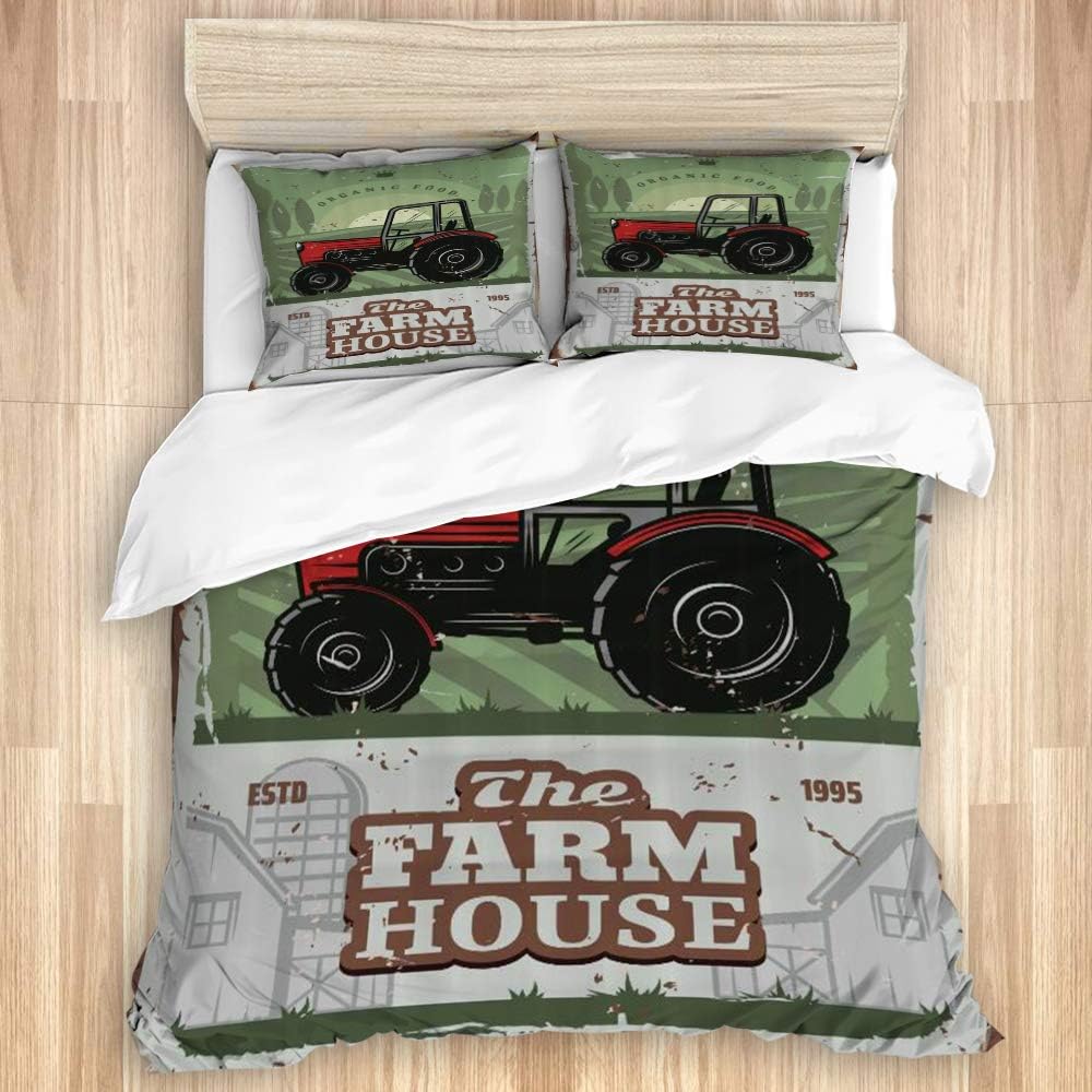 tractor single duvet cover