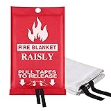 RAISLY Fire Blanket for Home 39'' x 39'' Emergency