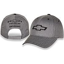 Amazon.com: Chevy Truck Black/Silver Metallic Badge Logo Cap