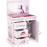 Pretty Me Unicorn Musical Jewelry Box for Kids - Gifts for Girls Ages 3-8 | Best Princess Room Toys Gift for Age 3, 4, 5, 6, 7, 8 Year Old Little Girl - Birthday Present Toy Ideas Music