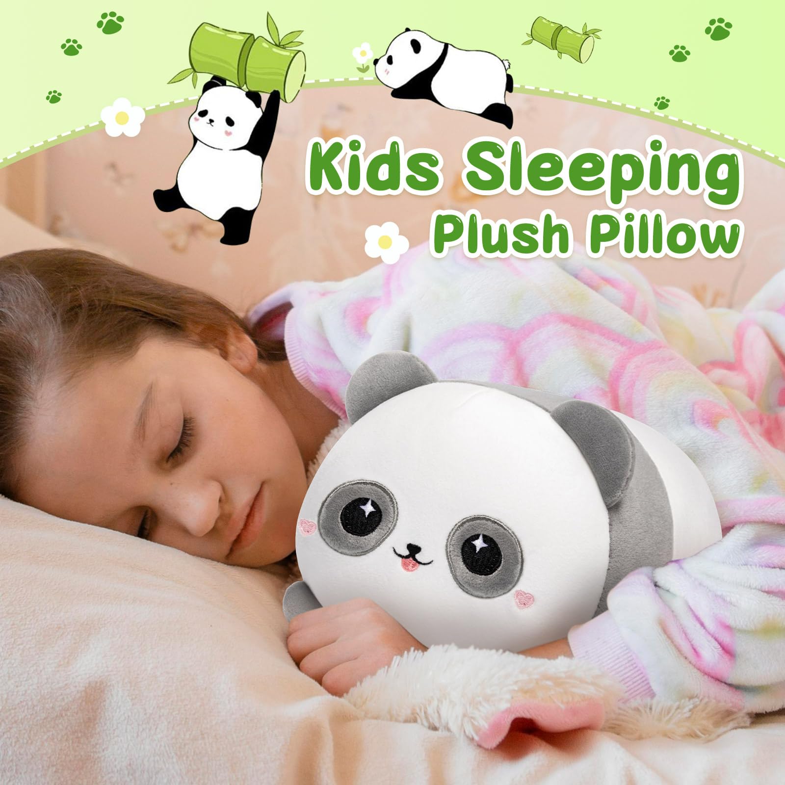 Mewaii Panda Plush, Cute Panda Plushies Toy, Soft