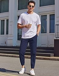 COOFANDY Mens Casual Joggers Pants - Cotton