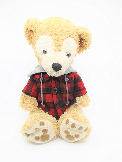 Amazon Co Jp ダッフィーコスチューム 服 ｓサイズ フード付きチェックネル長袖シャツ Fukko 301 Felice フェリーチェ 服 ファッション小物
