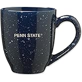 Rico Industries NCAA 16 oz Team Color Laser Engraved Speckled Ceramic Coffee Mug (P, Q & R Schools)