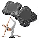 MBKHFLL 2 Packs Yoga Knee & Elbow Cushions - Extra Thick Foam for Knees, Elbows, Wrists, Hands & Head - Pilates & Kneeling Pads - Support Foam Pads for Women & Men