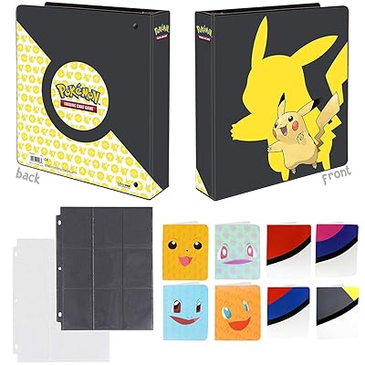 Totem World Pikachu 3-Ring Binder with 25 9-Pocket Indonesia | Ubuy