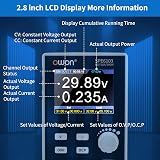 OWON SPE3103 Programmable DC Power Supply 300W 30V 10A 4 Digit TFT USB SCPI Lab view 2