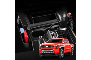 WDWLH Center Console Gear Shift Organizer Tray for Toyota Tacoma 2016-2023,Center Console Shifter Storage Box for Tacoma 2022