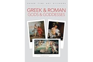 Greek & Roman Gods & Goddesses: 16 Art Stickers