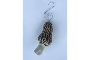 MOREL MUSHROOM STORE Handmade Morel Mushroom Ornament