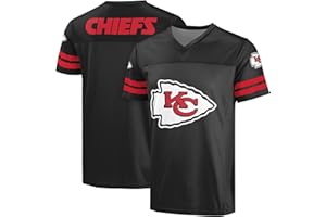 FOCO NFL Men's Officially Licensed Primary Logo Alternate Color Game Day Football V-Neck Top