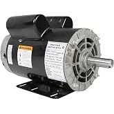 Thomletha 5HP Motor for Compressors 1-Phase Motor 3450 RPM 56 Frame | 7/8 inch Shaft 230V, Stable and Dependable Performance