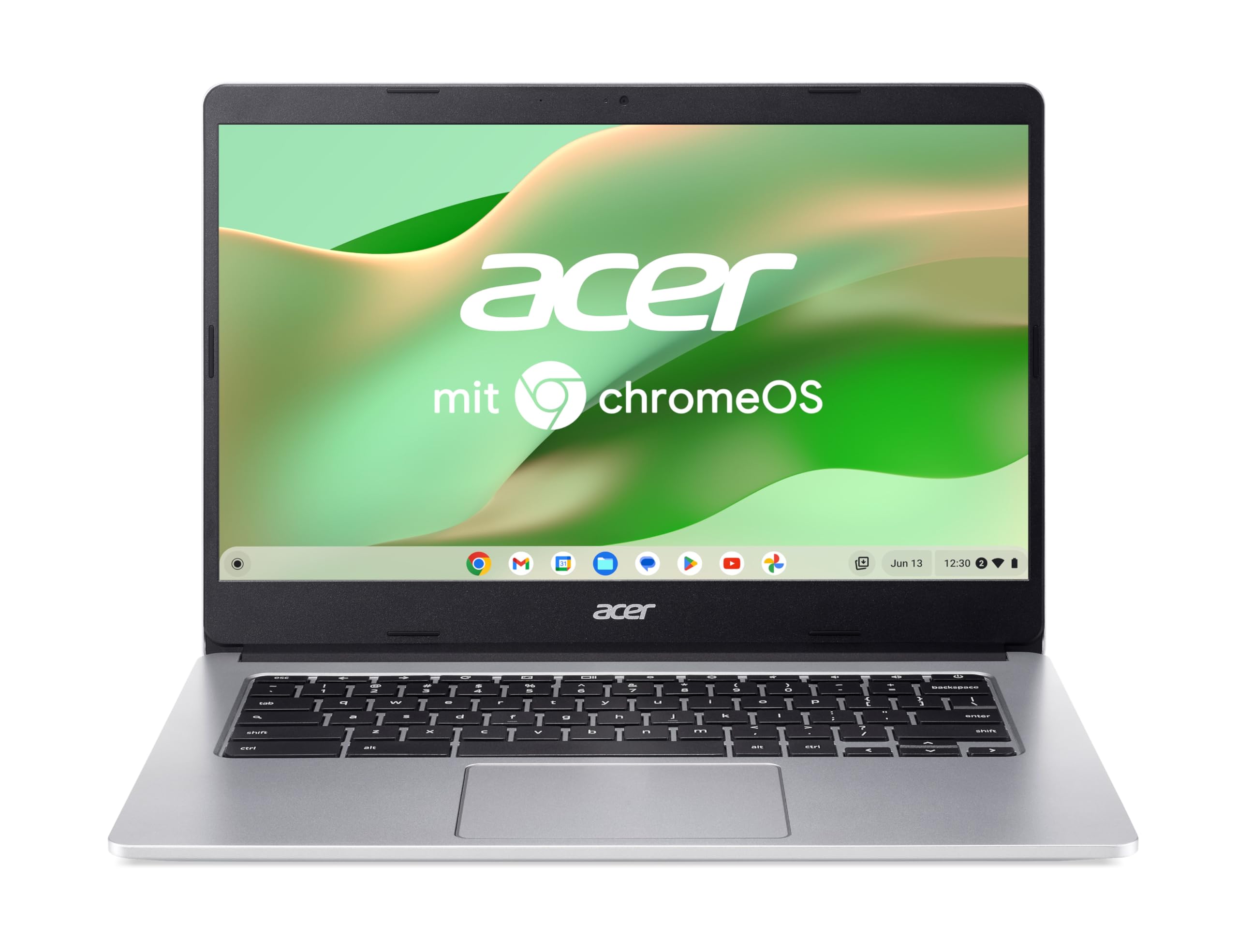 Acer Chromebook 314 (CB314-2H-K0VA) Laptop | 14 Inch FHD Display | MediaTek Octa-Core ARM Cortex A73/A53 (MT8183) | 4 GB RAM | 64 GB eMMC | Mali-G72 MP3 GPU | Google ChromeOS | Silver