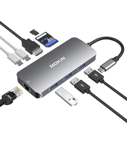 MacBook Air + Multiportアダプタ Amazon.com: USB-C Digital AV Multiport Adapter, Apple MFi