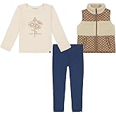 Lucky Brand baby-girls 3pc Vest Pant Set