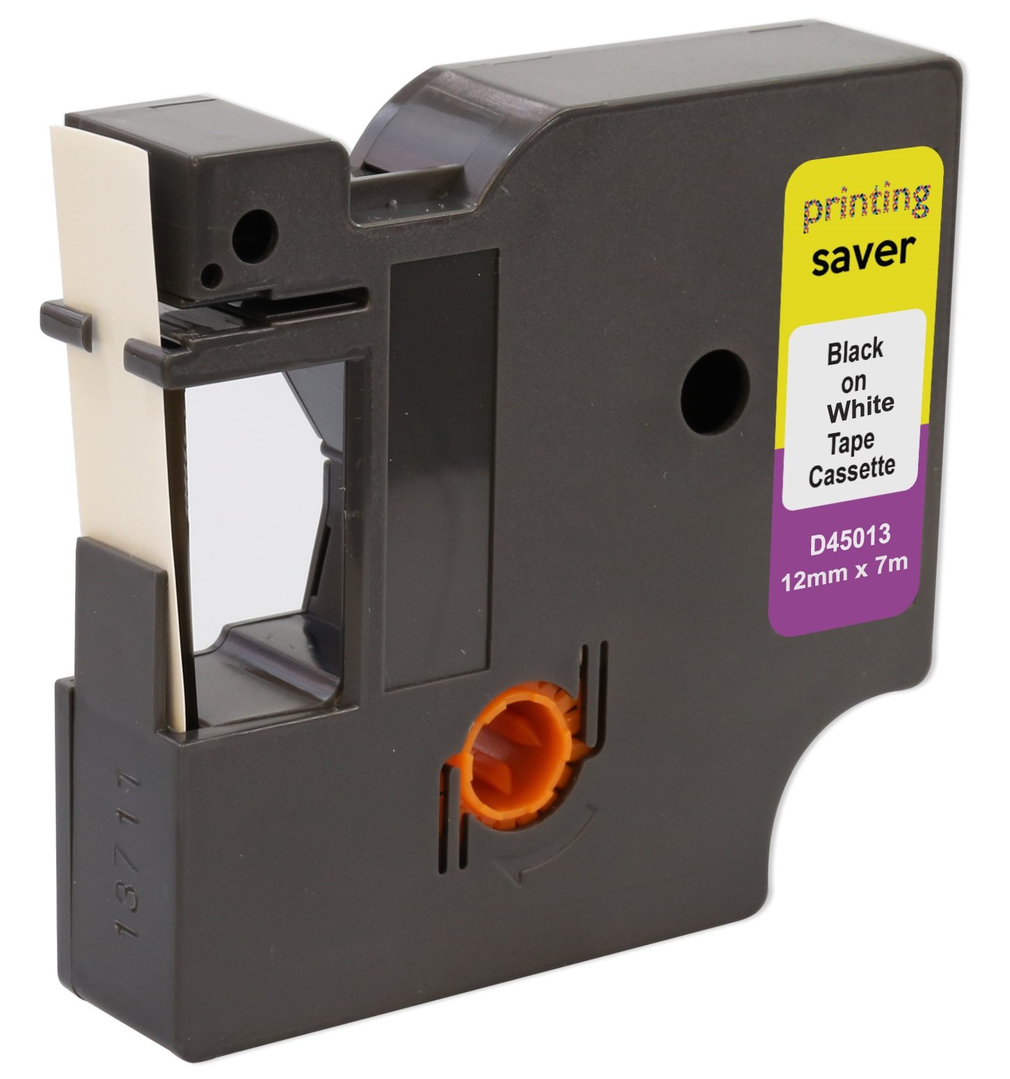 Printing Saver 10x 45013 S0720530 Black on White 12 mm x 7 m Compatible Labels Tapes for LabelManager LM 100 160 200 210D 280 360D 400 420P 450 450D 500TS PnP LabelWriter 450 Duo Label Makers