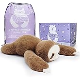 YGZE Weighted Sloth Stuffed Animal – 25 Inch, 4 lbs Plush Lying Toy for Kids and Adults – Soft and Cozy Weighted Companion for Bedtime, Gifting, and Everyday Comfort
