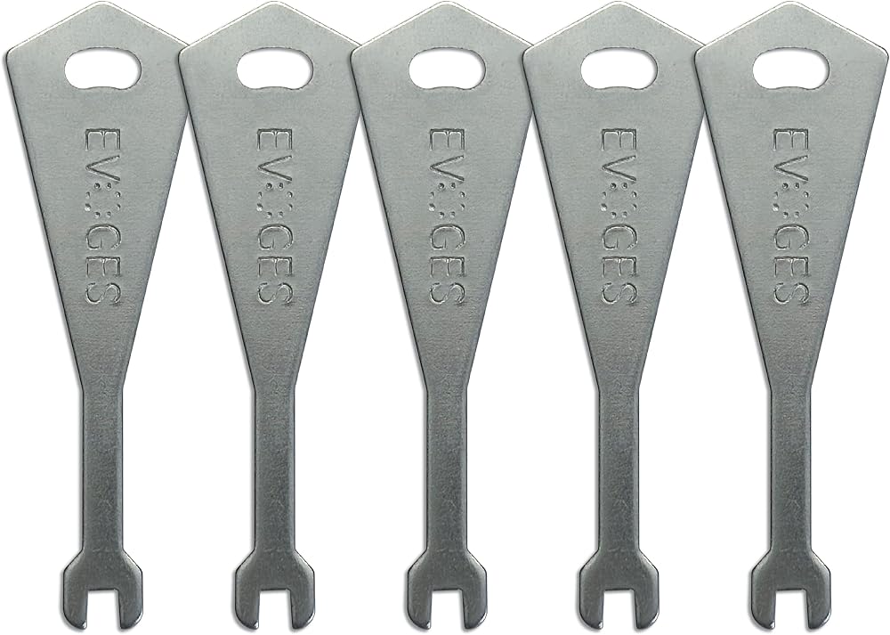 EVOGES Replacement Test Fish Key for Emergency Light Grid Switches (Pack of 5)