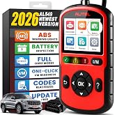 Autel AL549 OBD2 Scanner Diagnostic Tool with ABS Code Reader+Battery Test | Check &amp; Reset Engine Fault Code, Live Data, Freeze Frame, CAN Car Diagnostic Scan Tool for All OBDII Car After 1996