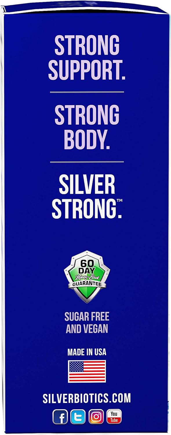 American Biotech Labs - Silver Biotics - Daily Immune Support Supplement with SilverSol Technology - 16 fl. oz.: Health & Personal Care