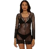 Becca Womens Treasure Island Tunic, Casual, Beach Cover Ups for Women