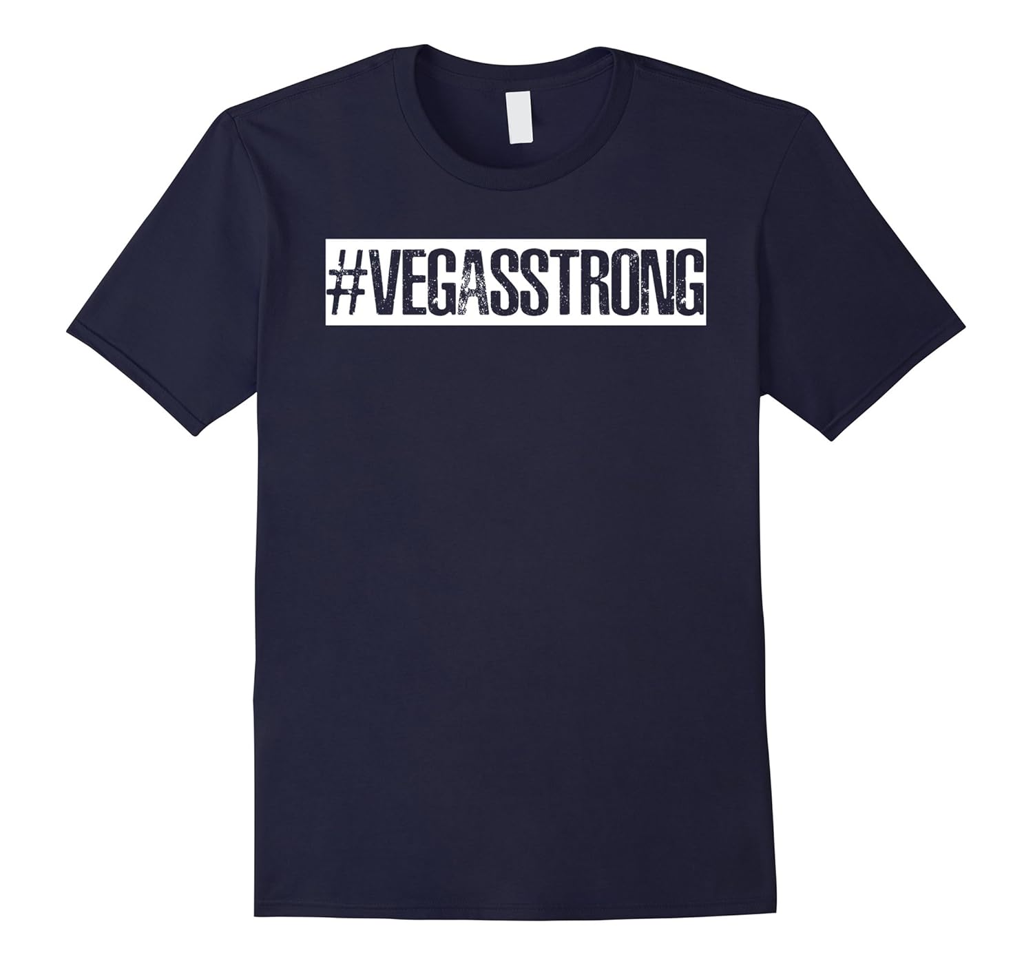 Hashtag Vegas Strong T-Shirt - Cool Retro Shirt-ANZ