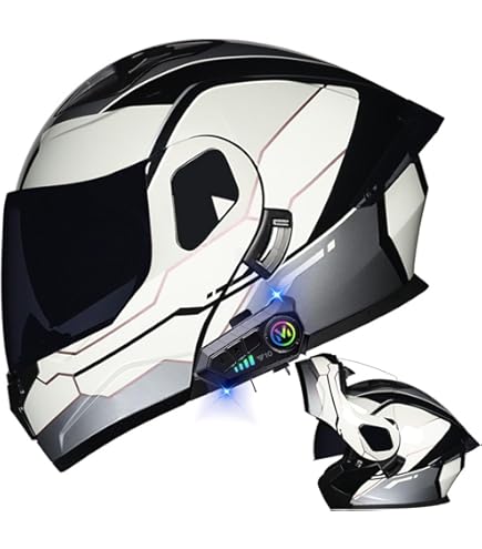 Amazon.com: Bluetooth Modular Motorcycle Helmet with Dual Visors Ventilation System - DOT FMVSS-218 Approved Flip-Up Helmet, ABS Shell, Removable Liner for Adults Men Women M-XXL (Casco Moto) (A, L57~58CM) : Automotive Amazon.com: Bluetooth Modular Motorcycle Helmet with Dual Visors Ventilation System - DOT FMVSS-218 Approved Flip-Up Helmet, ABS Shell, Removable Liner for Adults Men Women M-XXL (Casco Moto) (A, L57~58CM) : Automotive