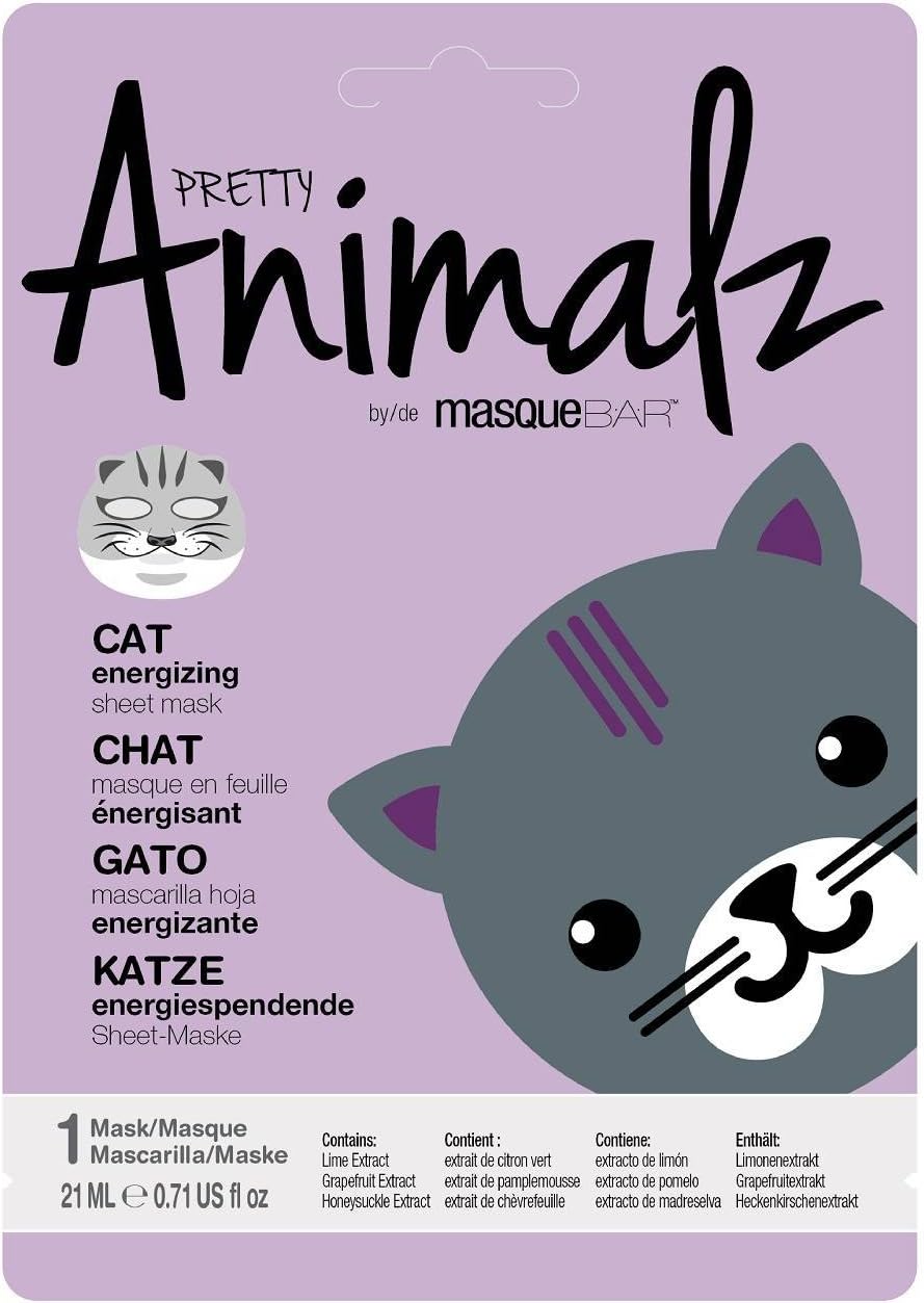 Pretty Animalz Sheet Mask Cat 0.71 fl oz, pack of 1