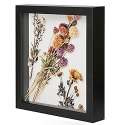Muzilife 8x10 Shadow Box Picture Frame with Linen