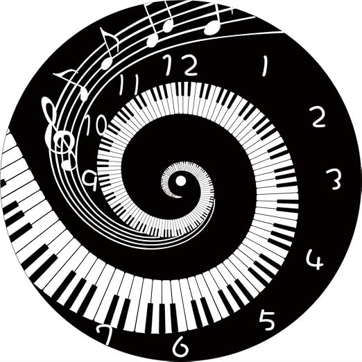 Amazon Com Lumeng Quartz Wall Clock Diy Mute Wall Clock Creative