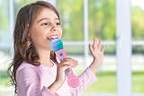 Lexibook Gabby’s Dollhouse Lighting Microphone with Speaker Pink/Blue MIC80GDH view 3