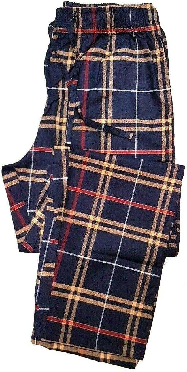FASHION INSTYLENew Mens Designer Pyjama Bottoms Lounge Pants Trousers Night PJS S M L XL