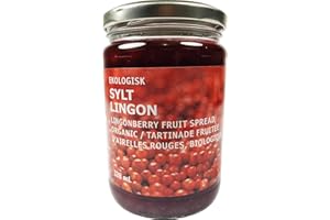 IKEA Ekologisk Sylt Lingonberry Organic Fruit Spread (3 pack) 328 ml each