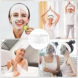 YUXIANLB 30 Pieces Disposable Spa Facial Headbands Adjustable Elastic White view 6