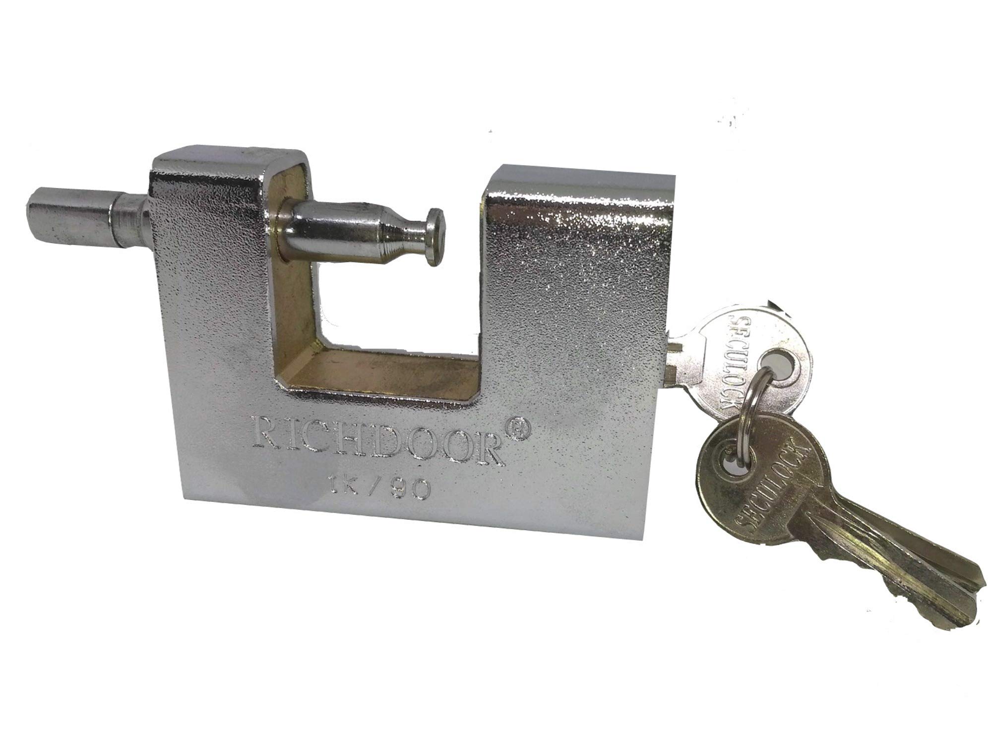 TEMPO DI SALDI Durable Anti-Rust Steel Padlock with 3 Keys Included