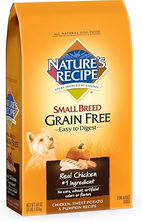 nature's recipe grain free small breed