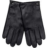 COACH mens Coach Sculpted C Mens Leather Tech Glove