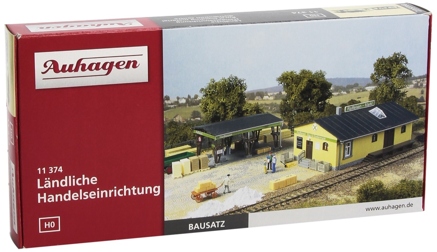 Auhagen 11374 Rural Parts Depot Modelling Kit